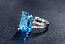 Load image into Gallery viewer, Aquamarine Ring - Limanty
